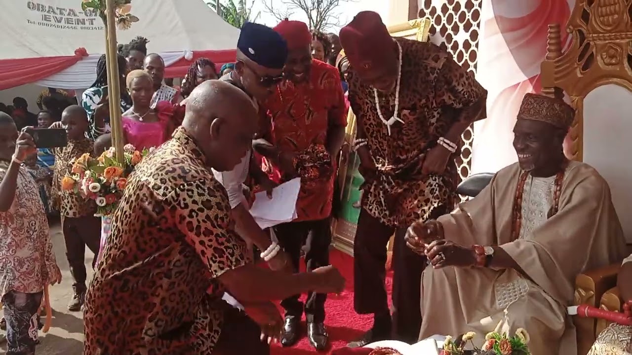 High Chief 'Odenammuo I' of Ndioke Ibagwa-Aka Autonomous Community