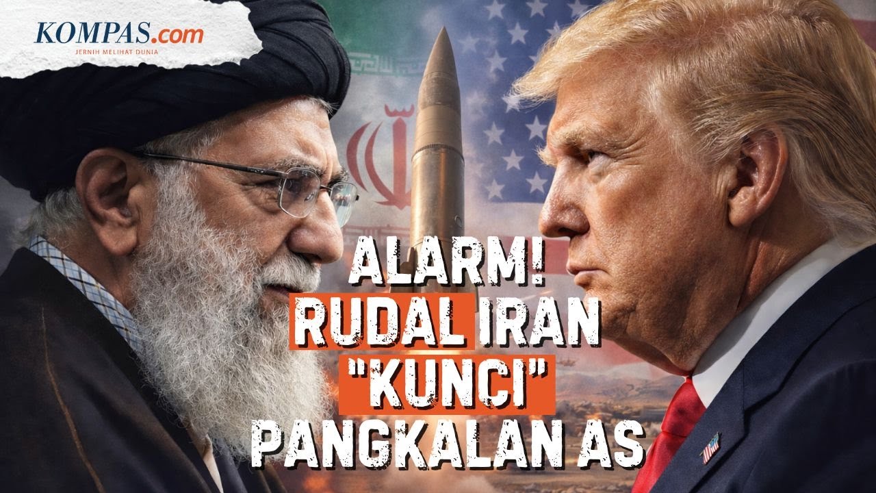 Iran "Bidik" Markas AS di Timur Tengah, Alarm Perang Udara Skala Besar?