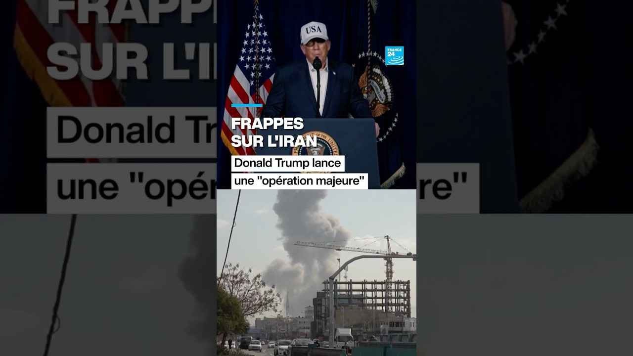 Frappes sur l'Iran : Donald Trump annonce une 