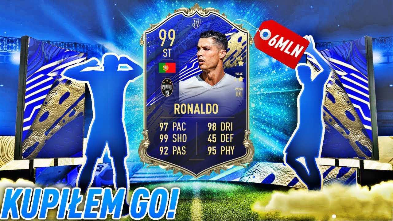 KUPIŁEM TOTY RONALDO za 6 MILION&Oacute;W! FIFA 20 Ultimate Team