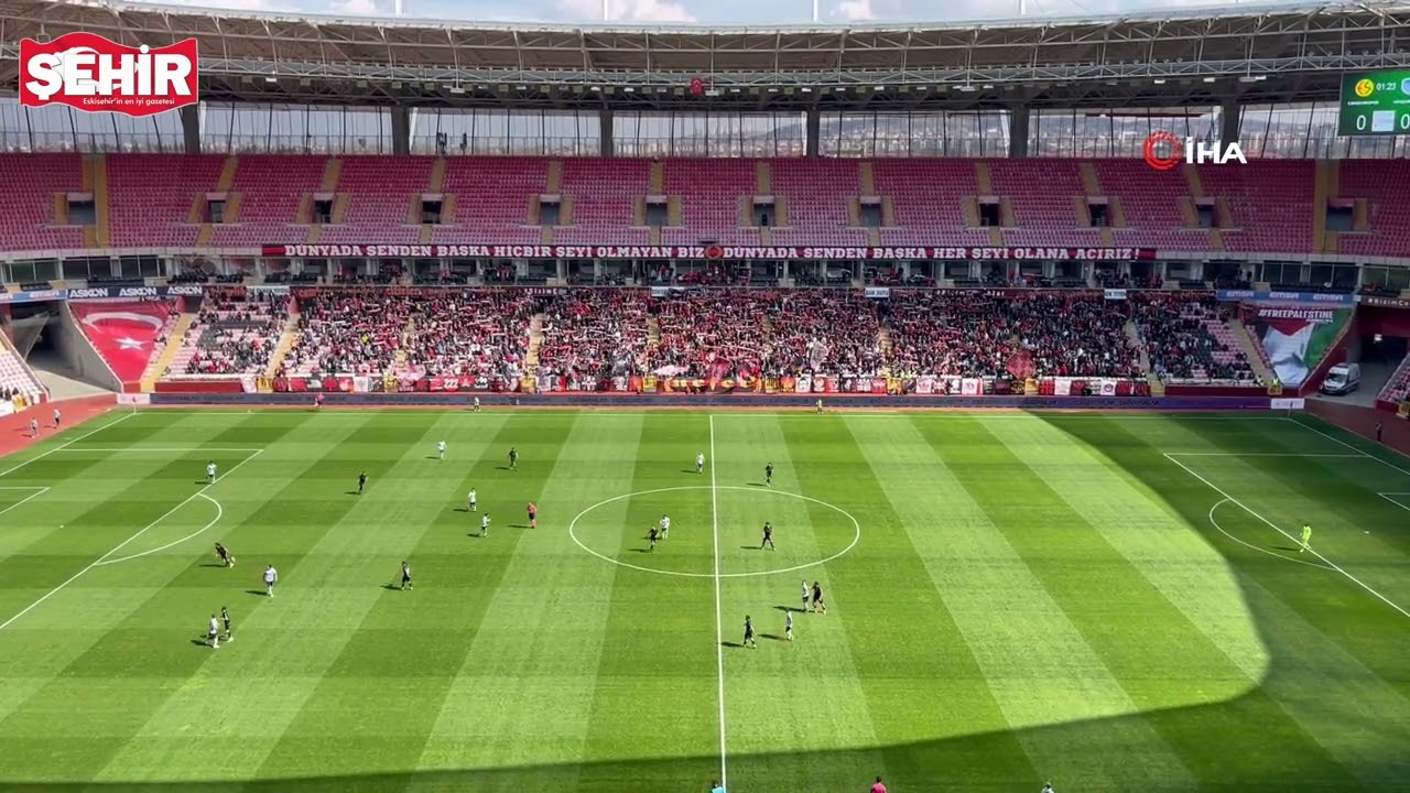 Eskişehirspor taraftarından Çanakkale türküsü