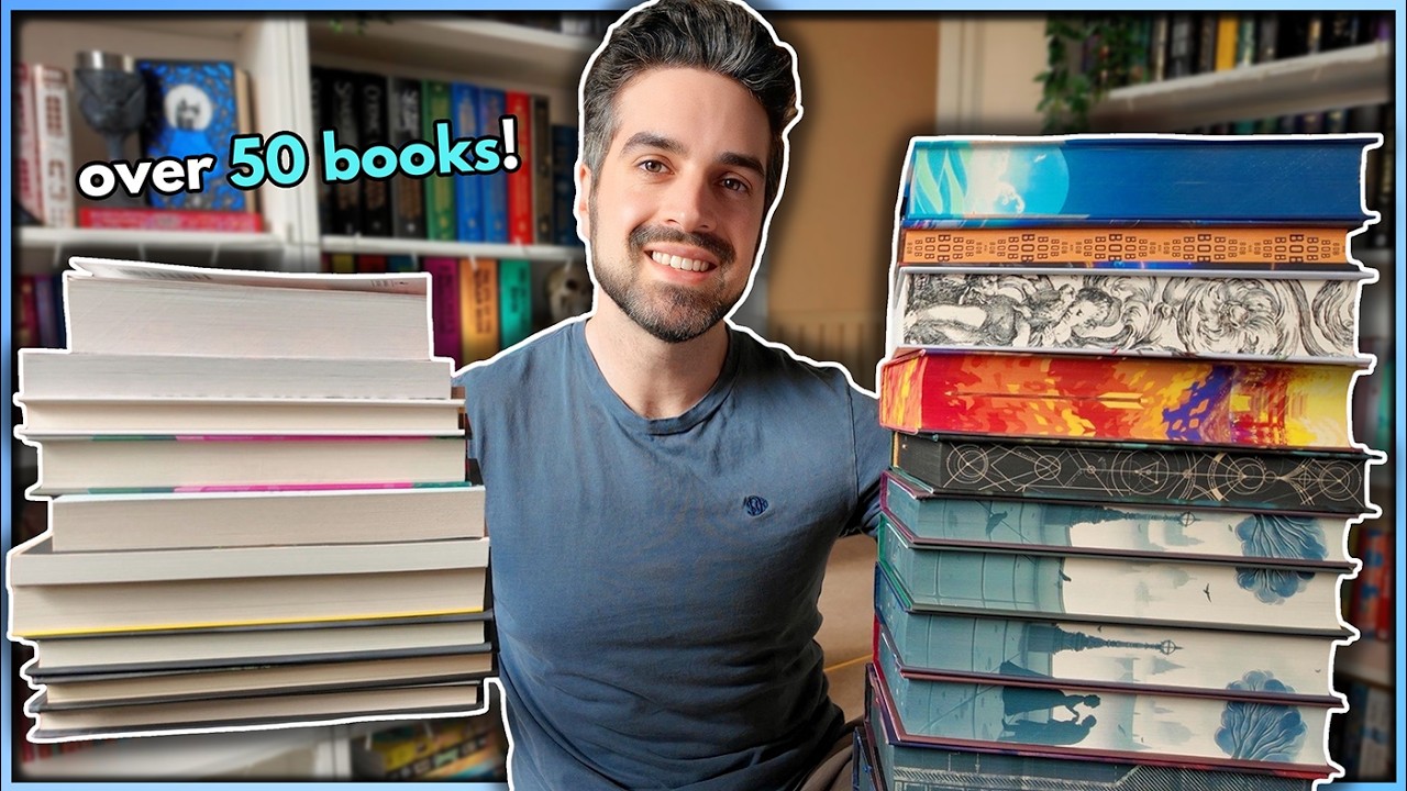 Запоздалая книжная подборка к дню рождения 📚 Более 50 книг куплено