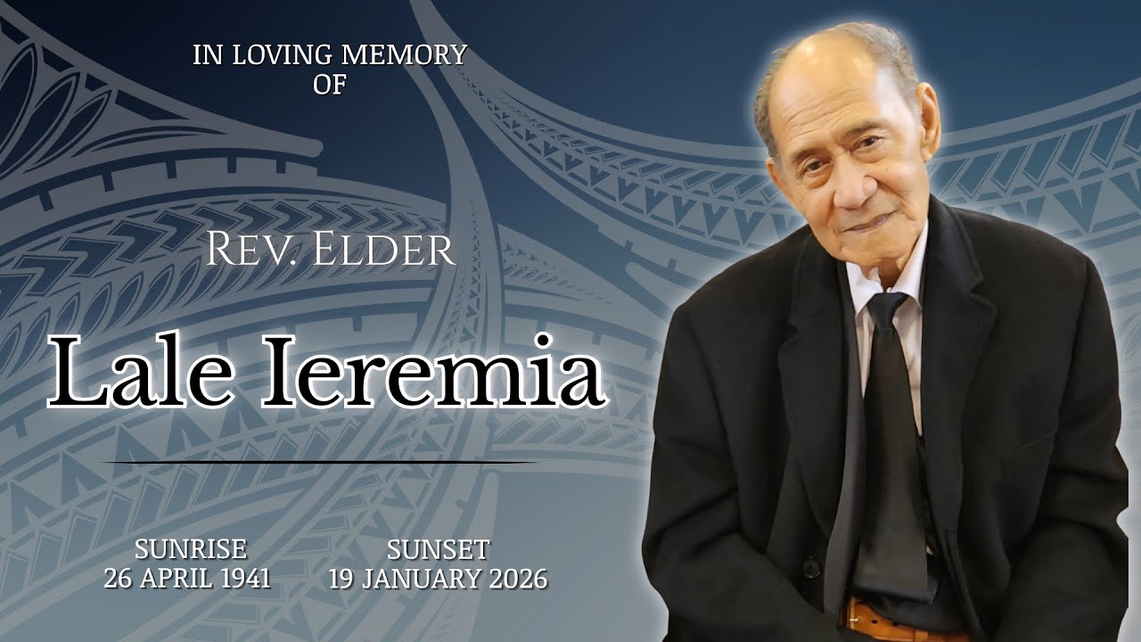 Family Service for Rev. Elder Lale Ieremia