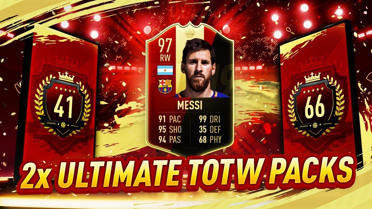 OMFG I PACKED *97* MESSI IN MY TOP 100 FUT CHAMPIONS REWARDS!!! FIFA 19 Ultimate Team