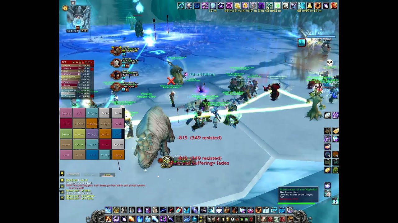 Lich King 25 Heroic Rise Above Hate part 1