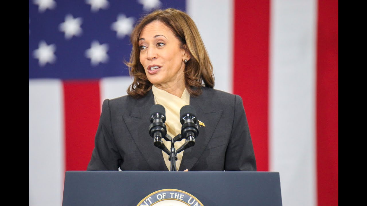VP Kamala Harris arrives in Charlotte