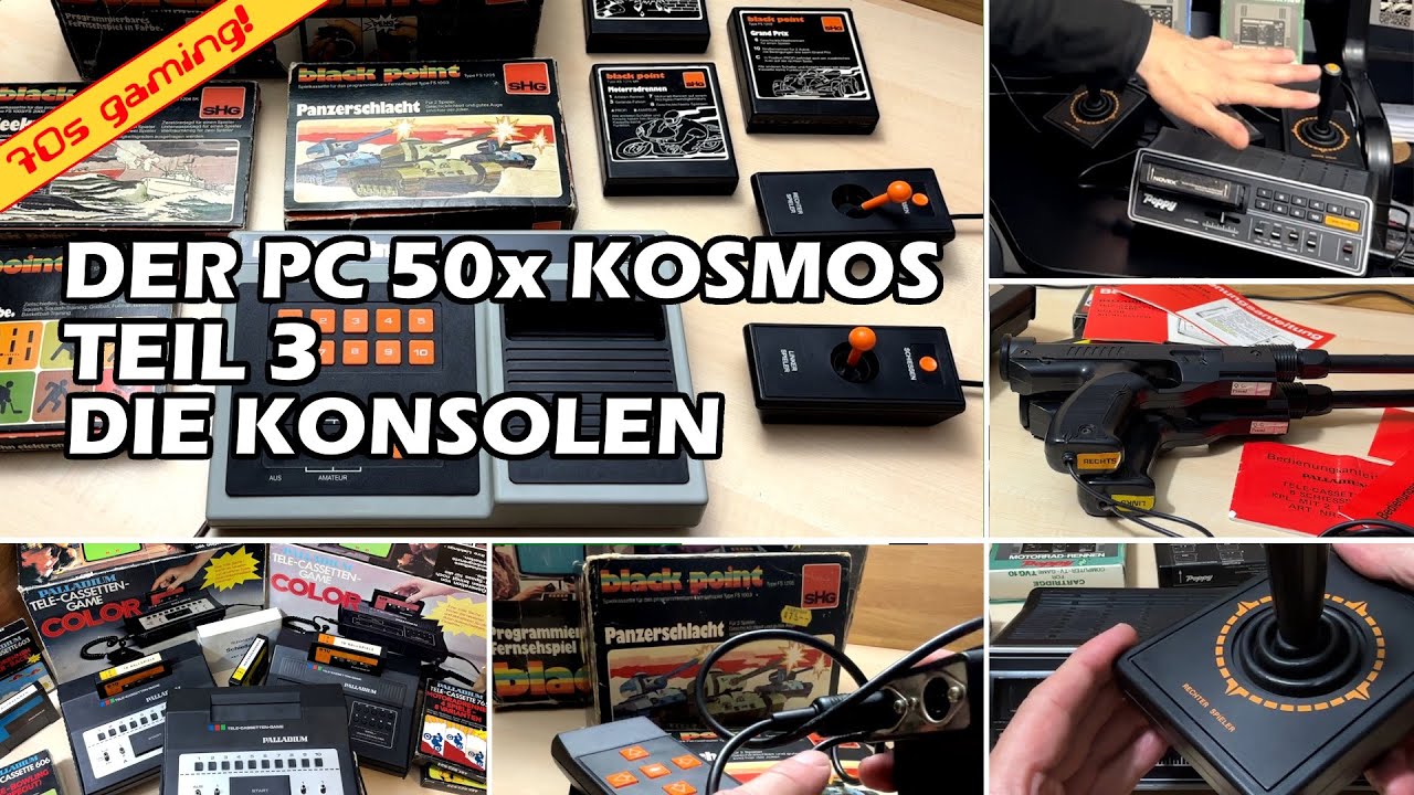 Der PC-50x Kosmos - Konsolen der 70er und 80er Jahre Teil 3 - Die Konsolen #Pong