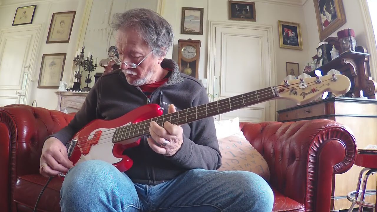 Test de la P-Bass avec les micros CHARLIE N&eacute;odymes