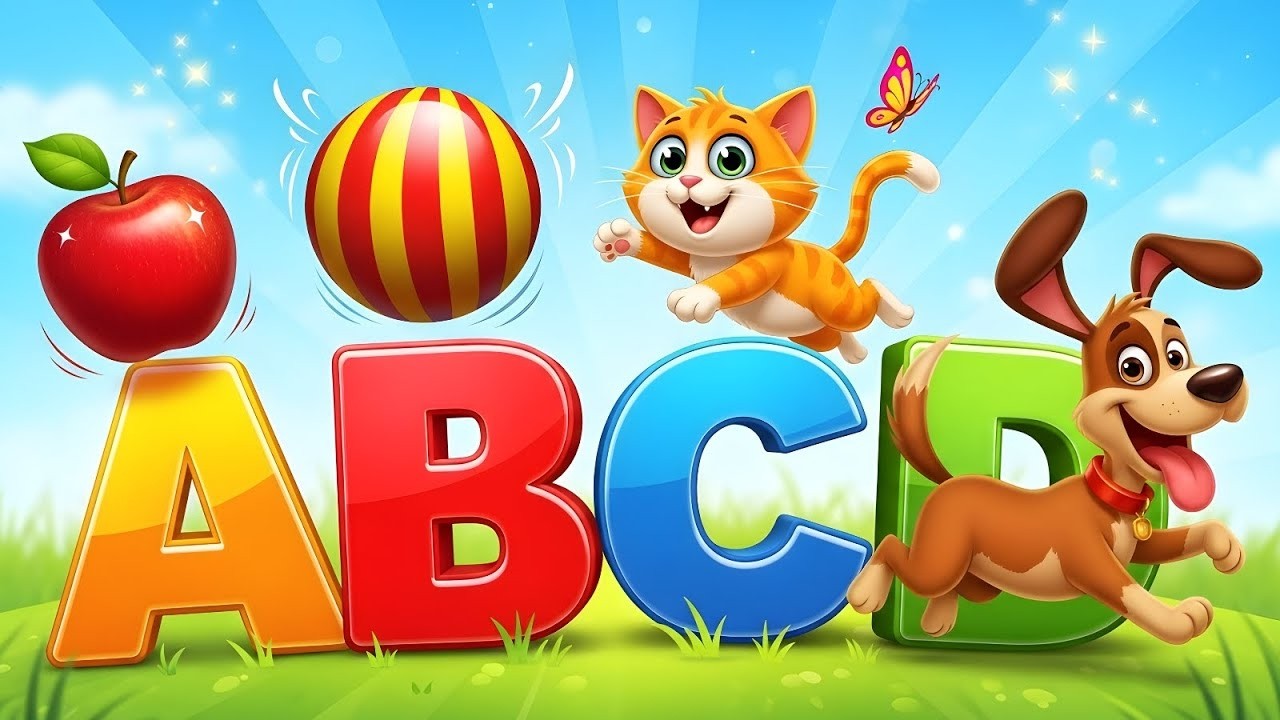 ABC Alphabet Song for Kids | Learn A to Z Letters with Fun Phonics
