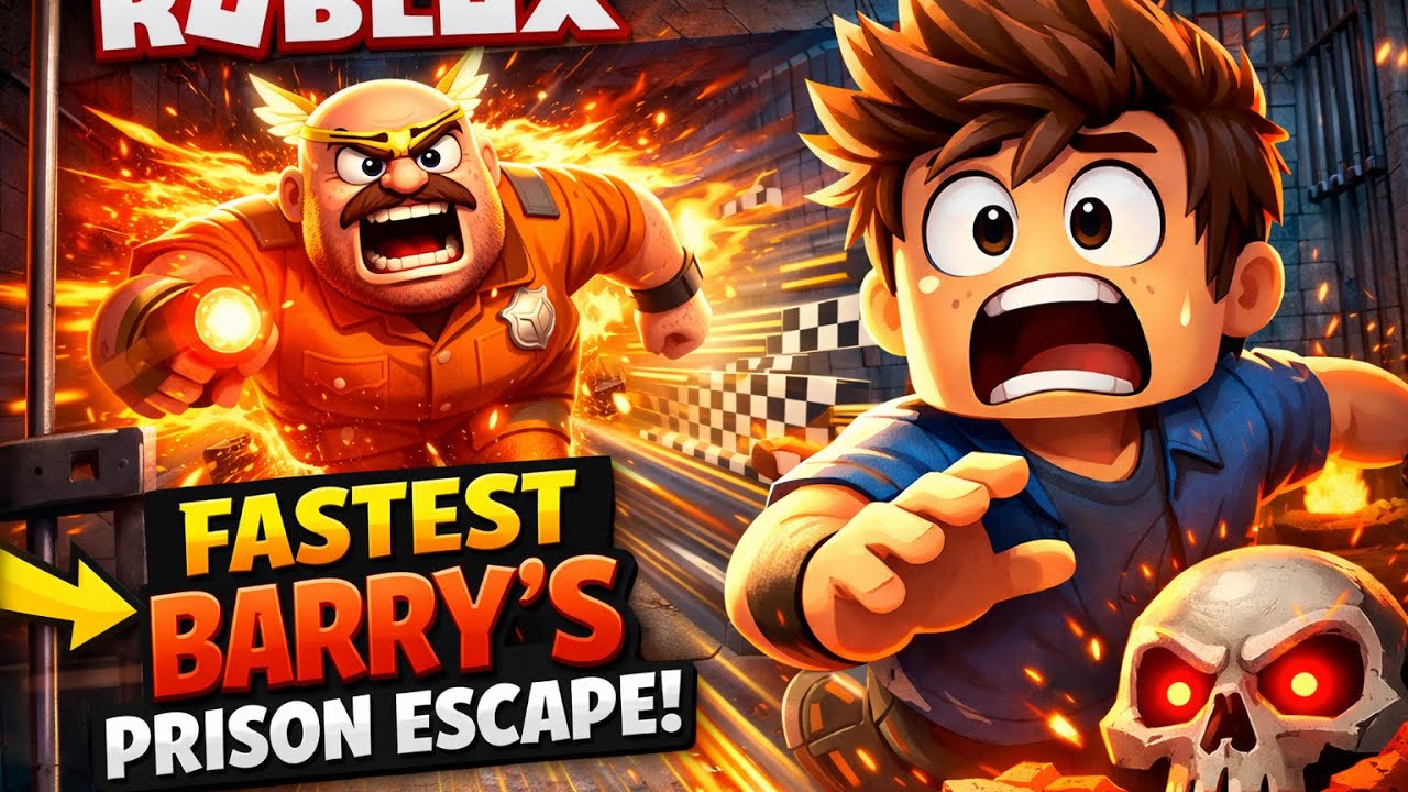 FASTEST BARRYS PRISON ESCAPE ROBLOX UNBELIEVABLE ESCAPE