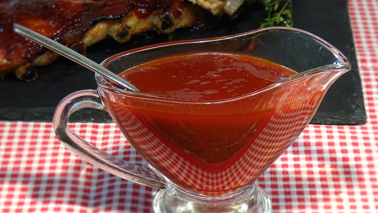 Receta Salsa barbacoa - Recetas de cocina, paso a paso, tutorial. Loli Domínguez.