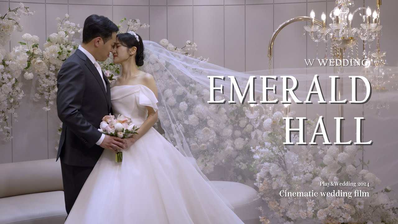 국민연금웨딩홀 에메랄드홀 I 시네마틱 웨딩영상 하이라이트_4K UHD I cinematic wedding film, wedding movie