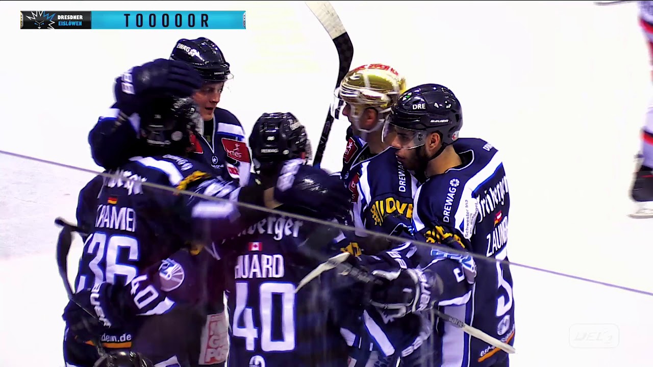 Highlights Dresdner Eislöwen vs. Eispiraten Crimmitschau | 11.02.2018
