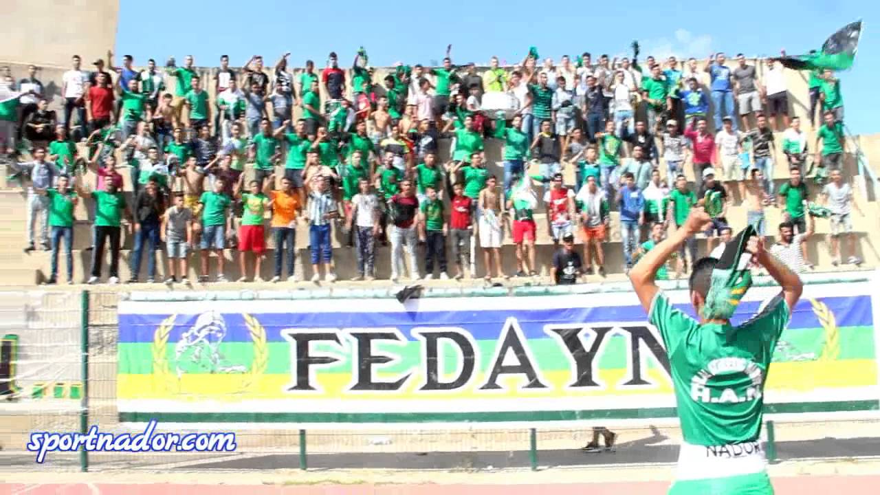 هكذا أبدعت الترا فديان في مباراة فريقها هلال الناظور أمام أمل امزورن