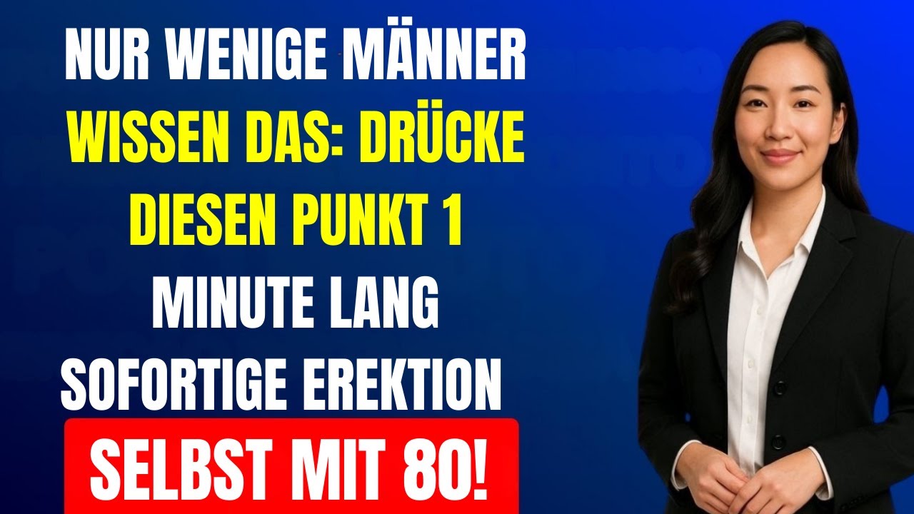 Massieren Sie diese Stelle 1 Minute lang, um die Potenz wiederherzustellen.