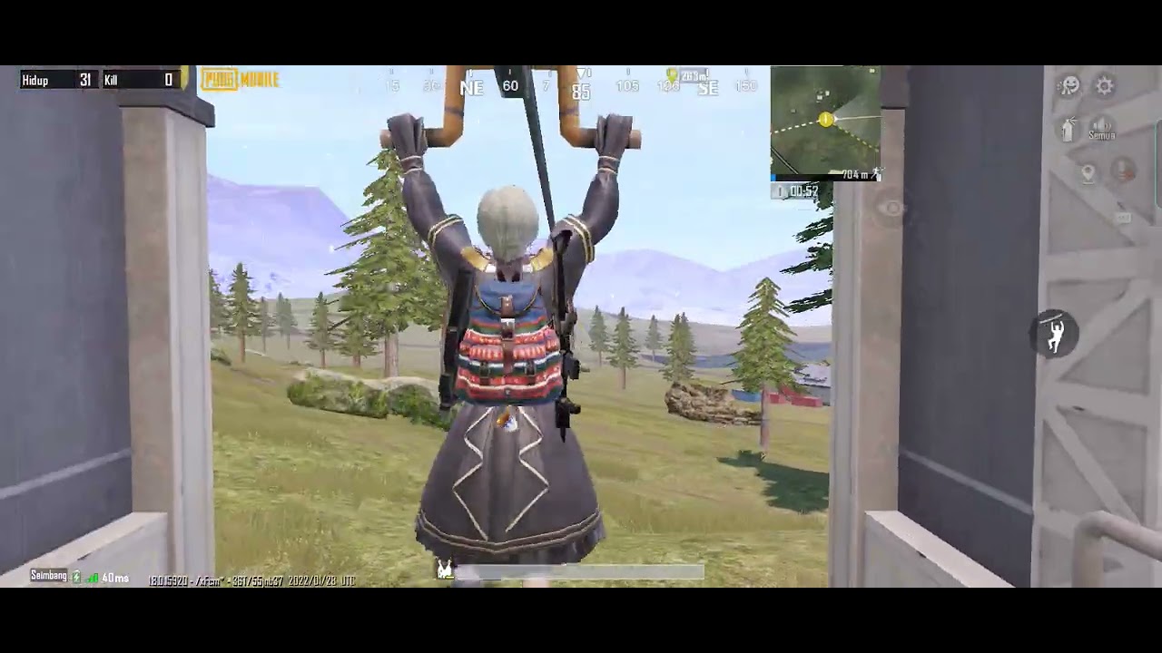Cara menyelesaikan 3 kali menggunakan zipline di mode aftermath klasik kali misi RP PUBG