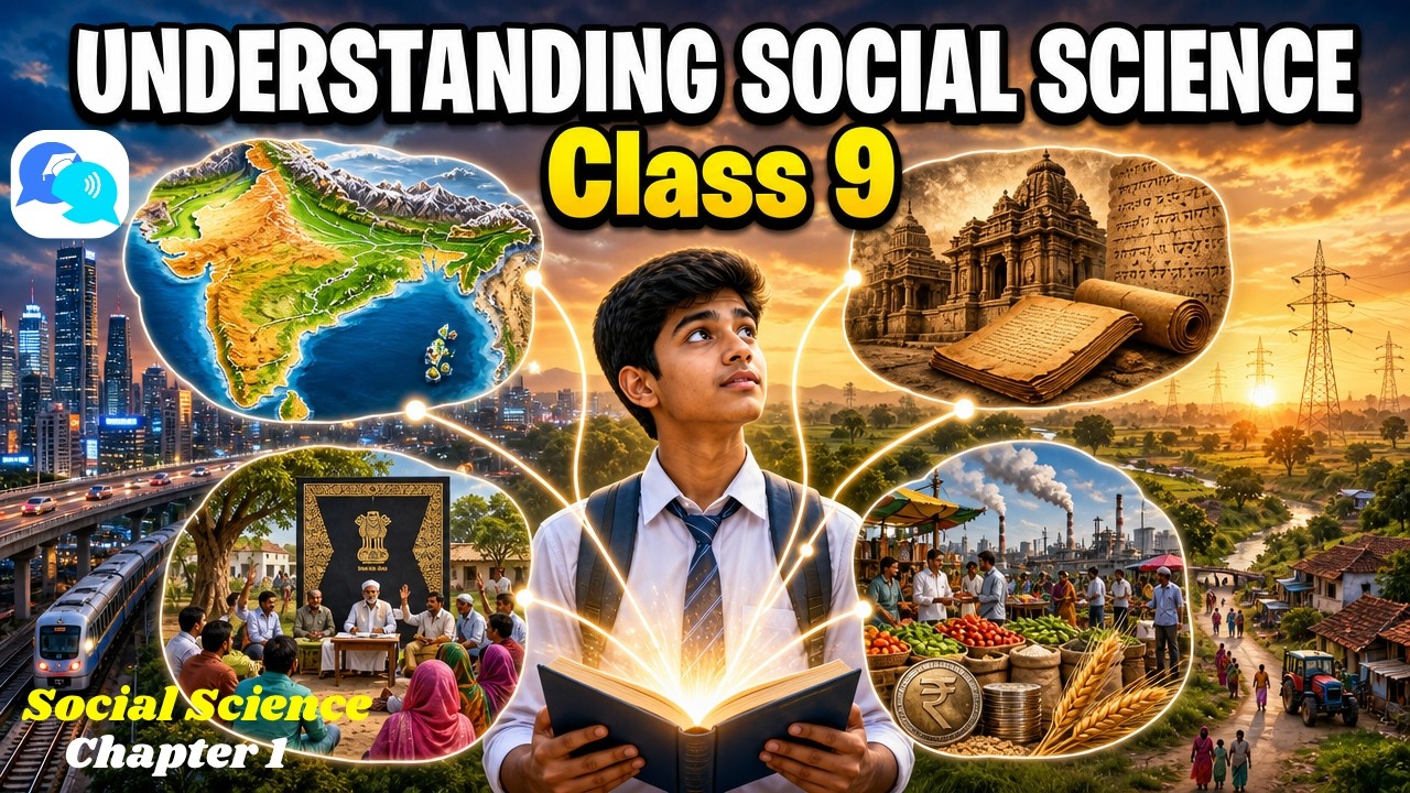 Understanding Social Science class 9 || Animated Video || Social Science Chapter 1