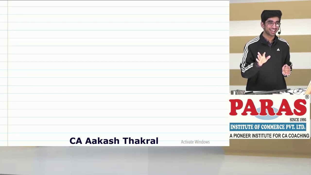 Motivational video by CA AAKASH | PARAS INSTITUTE OF COMMERCE  PVT LTD.| STRATEGY TO BECOME C.A.