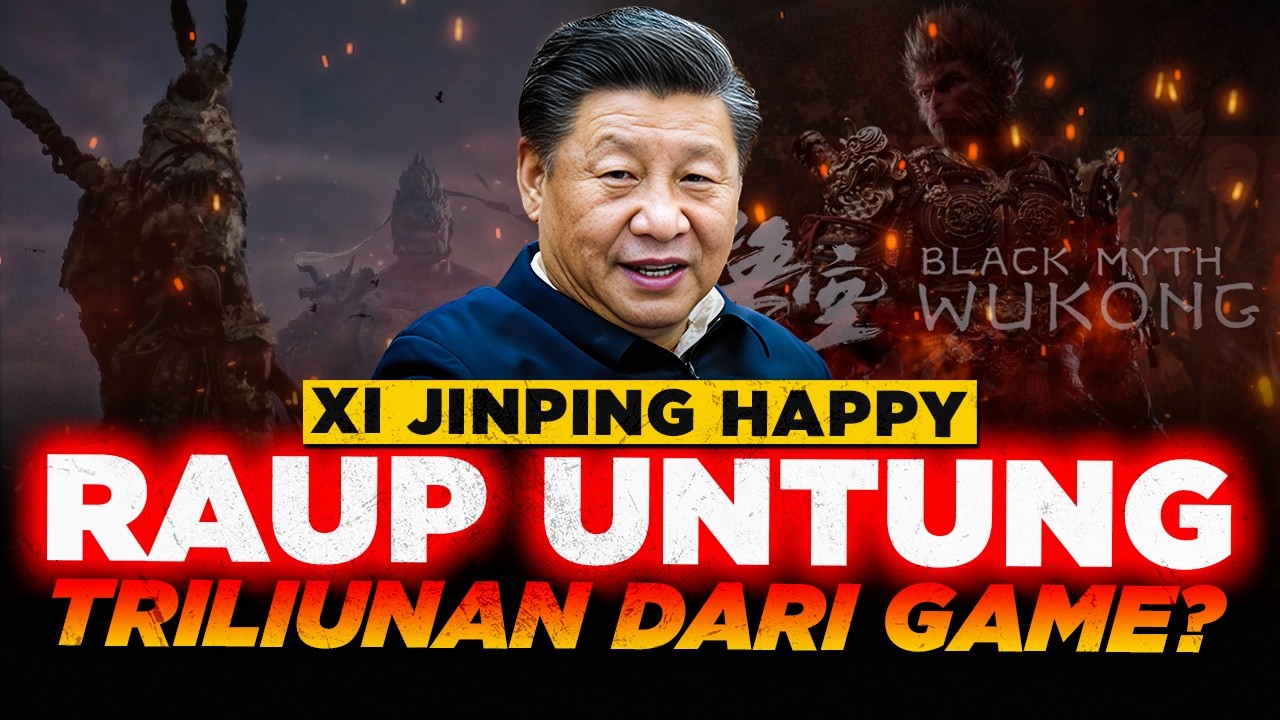 XI JINPING HAPPY!! CHINA RAUP UNTUNG TRILIUNAN CUMA DARI GAME MONYET??