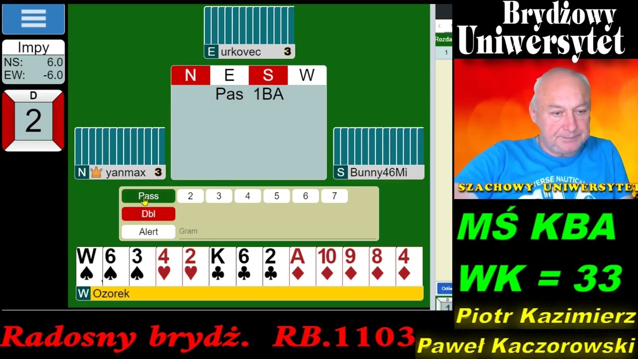 Radosny Brydż RB.3034