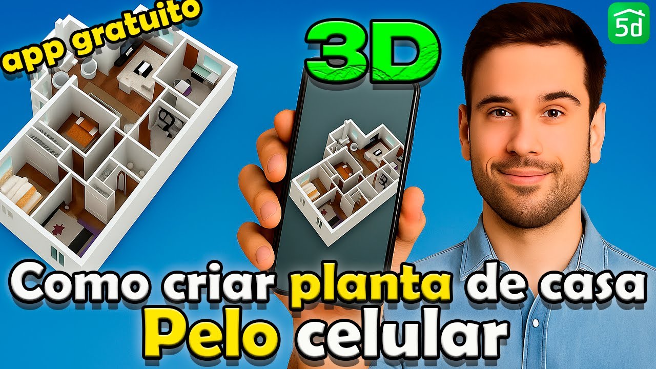 📱🏠 Como Criar Planta de Casa em 3D pelo Celular (Passo a Passo) ✨