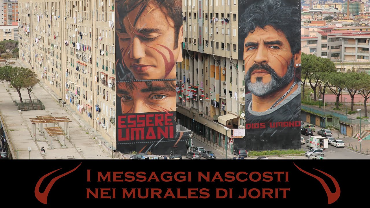 I messaggi nascosti nei murales di Jorit Agoch 🧑‍🎨