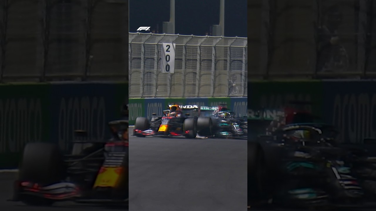 Hamilton & Verstappen Collide! 🔥