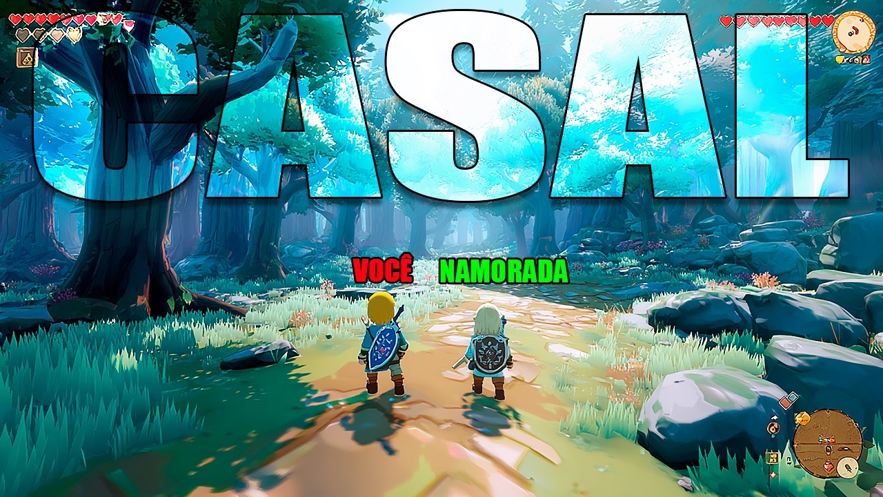 OS MELHORES JOGOS PARA JOGAR COM SUA NAMORADA NO PC | JOGOS PARA CASAL 2026 !!