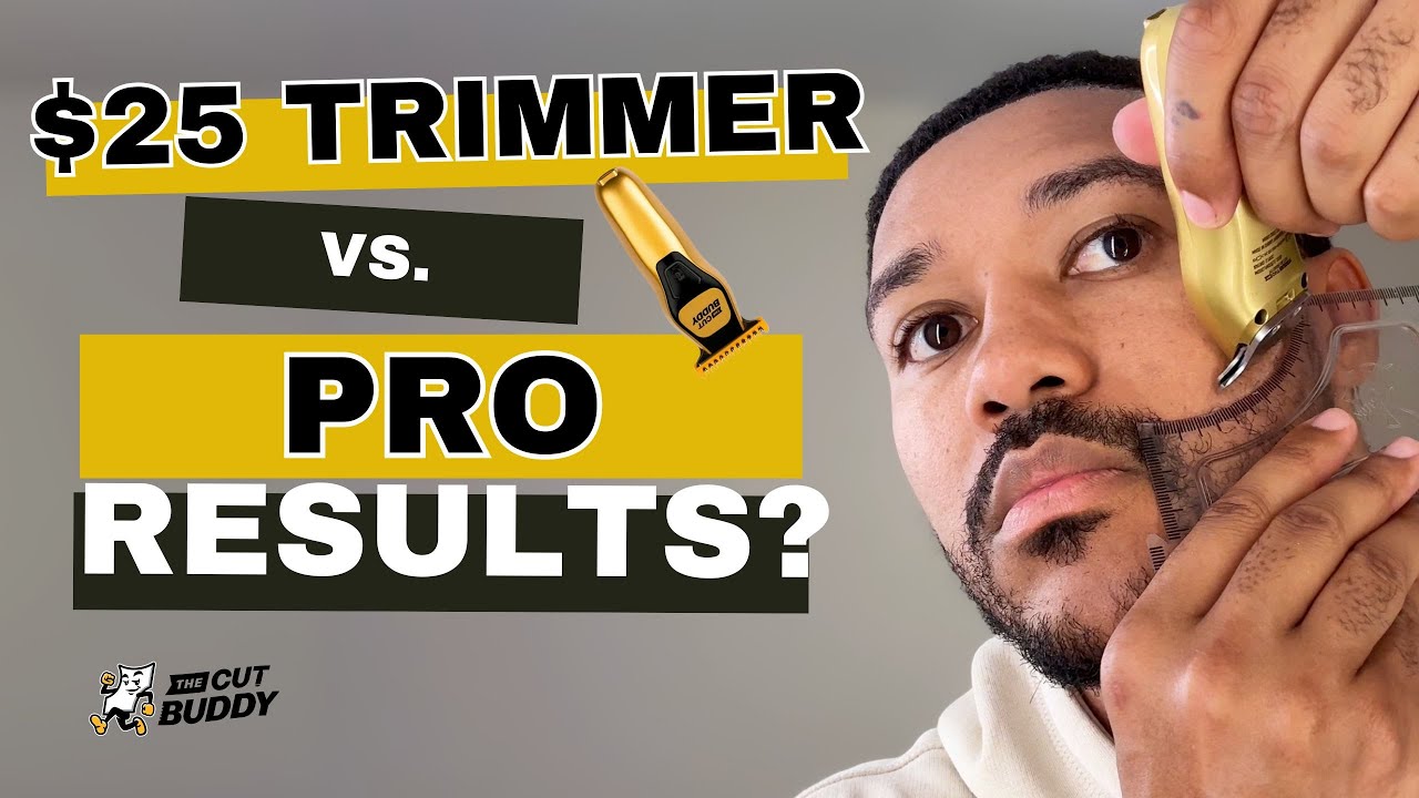 Can A $25 Walmart Trimmer Replace A Barber? | Mini Buddy Tested!