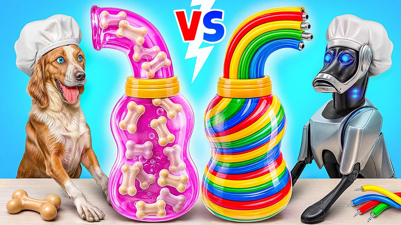 Кулинарный Челлендж: Я против Бабушки с Собакой | Смешные Кухонные Войны от Multi DO Smile