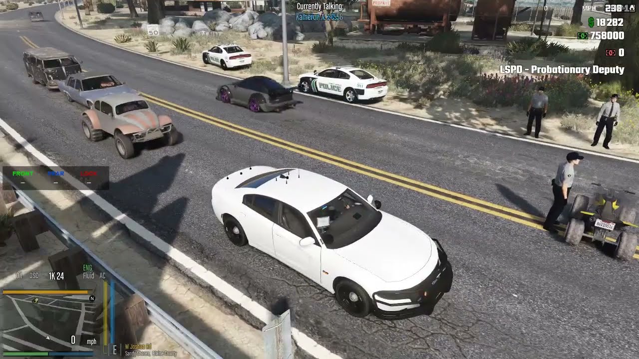 Dept. of Justice Cops Role Play Live - Drug House Seize