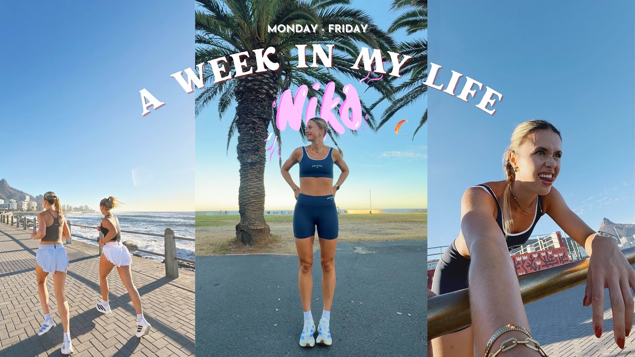 A Week in My Life in Cape Town [New Gym, Marathon Training, Balance + Fun]
