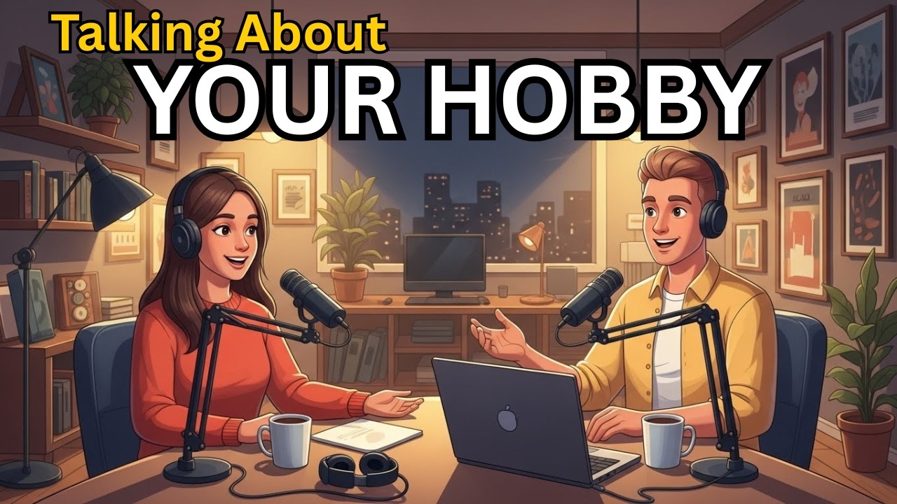 How to Talk About Your Hobbies in English | Easy English Conversation Podcast