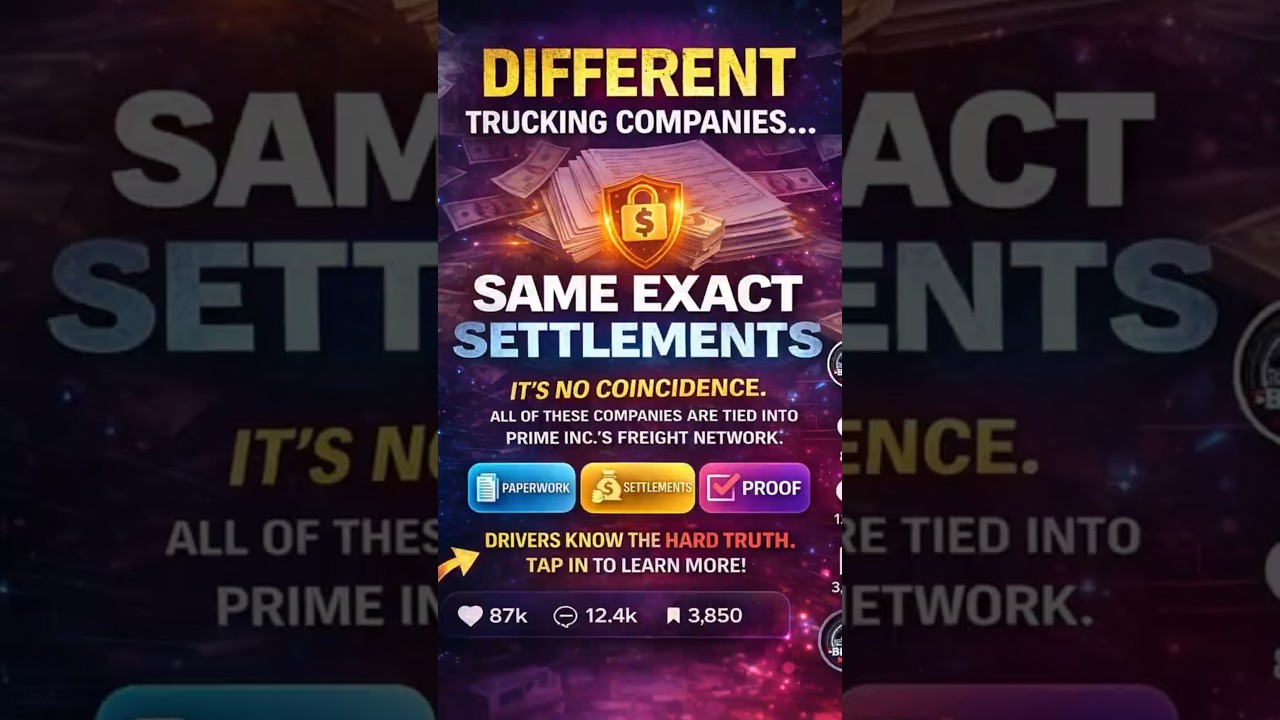Different Companies. Same Settlements. Here’s Why Drivers Lose.