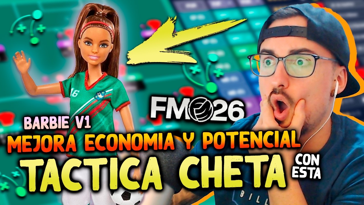 MEJORA ECONOMÍA y POTENCIAL de JUGADORES con La TÁCTICA Más CHETA de FM26 [Football Manager 26]