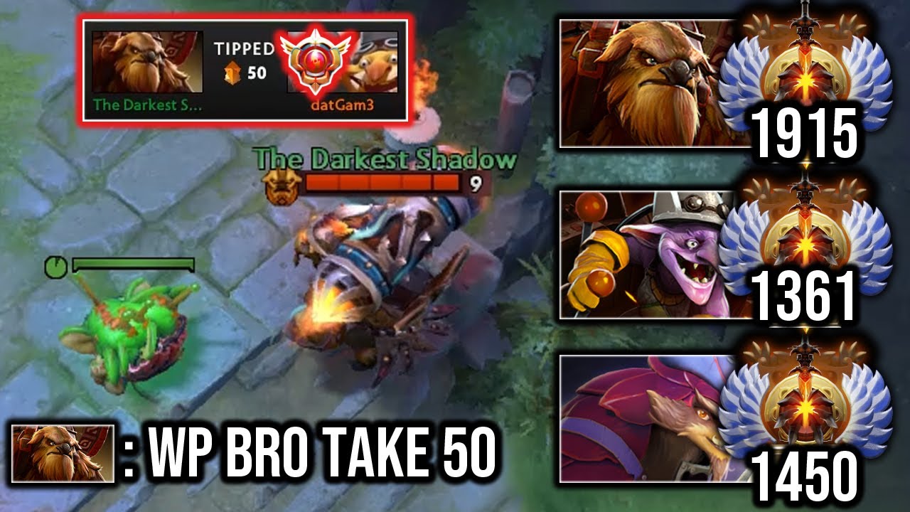Techies Spammer Toying 7K MMR!! He Tipped Techies for the OUTPLAYED!!