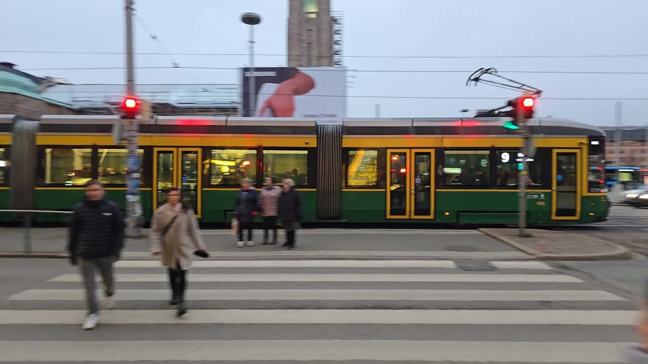 From Helsinki Central Station to Olympia Terminal: A Festive Walk