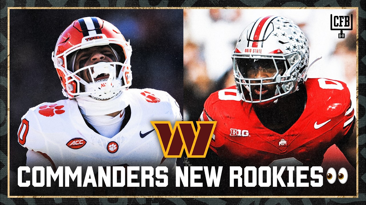 Washington Commanders Rookie Draft Class 🍿 | College Football Highlights | 2026 NFL Draft