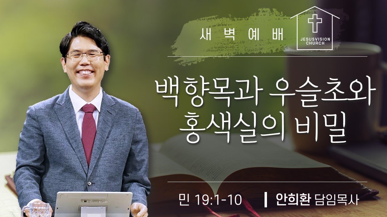 백향목과 우슬초와 홍색실의 비밀 민 19:1-10 / 안희환 목사 새벽예배설교 20260203