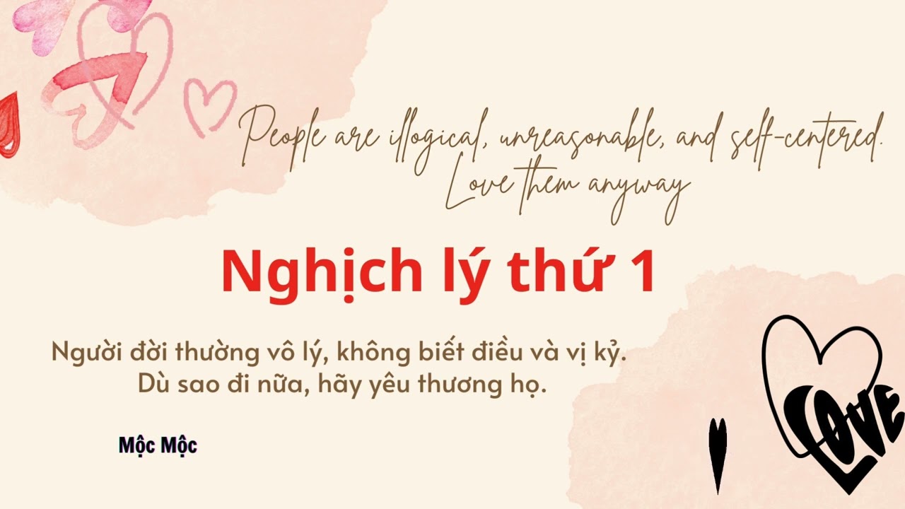 [RADIOBOOK - SÁCH NÓI] Nghịch lý cuộc sống 1