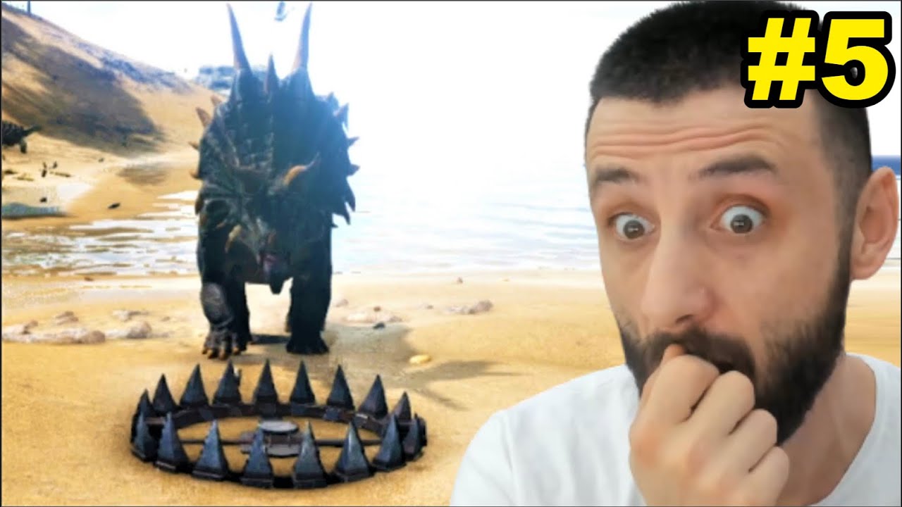 Büyük Ayı Tuzağı ile TRİKE YAKALAMAK 😑 ARK (2.Sezon) 5.Bölüm