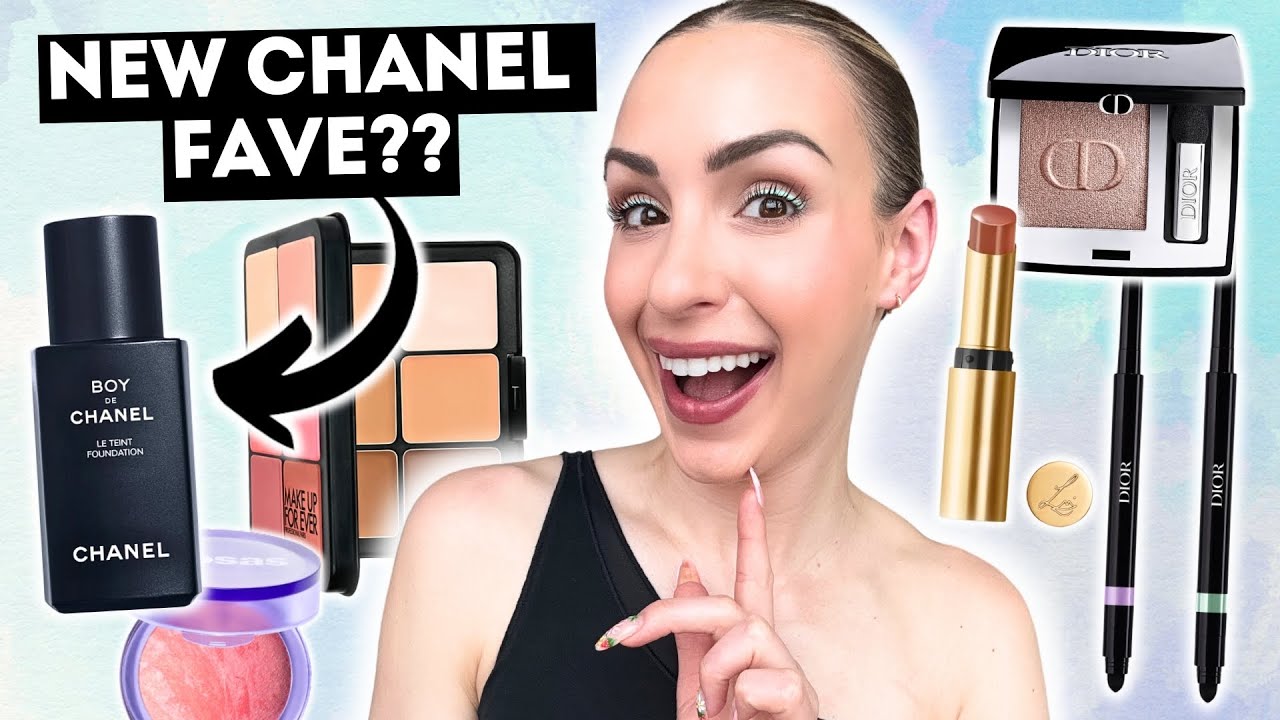 NEW SUMMER MAKEUP! Secret CHANEL foundation?? 🤯 Dior single eyeshadows, Make Up For Ever HD Palette