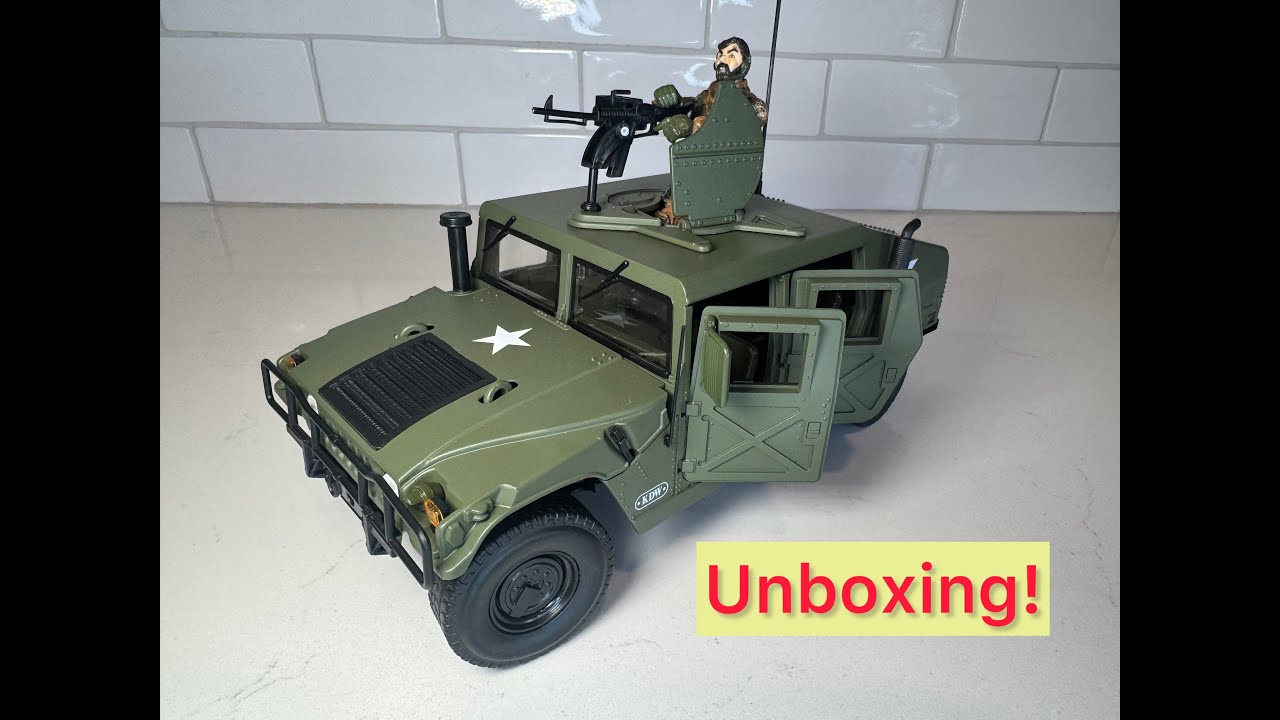 Unboxing a 1:18 Scale Military Vehicle! 