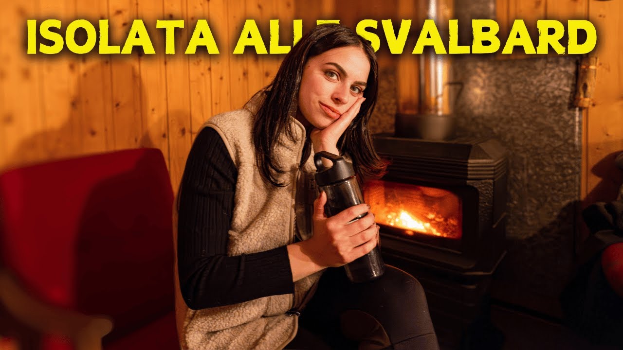Un giorno nella mia vita in una cabina REMOTA alle isole SVALBARD