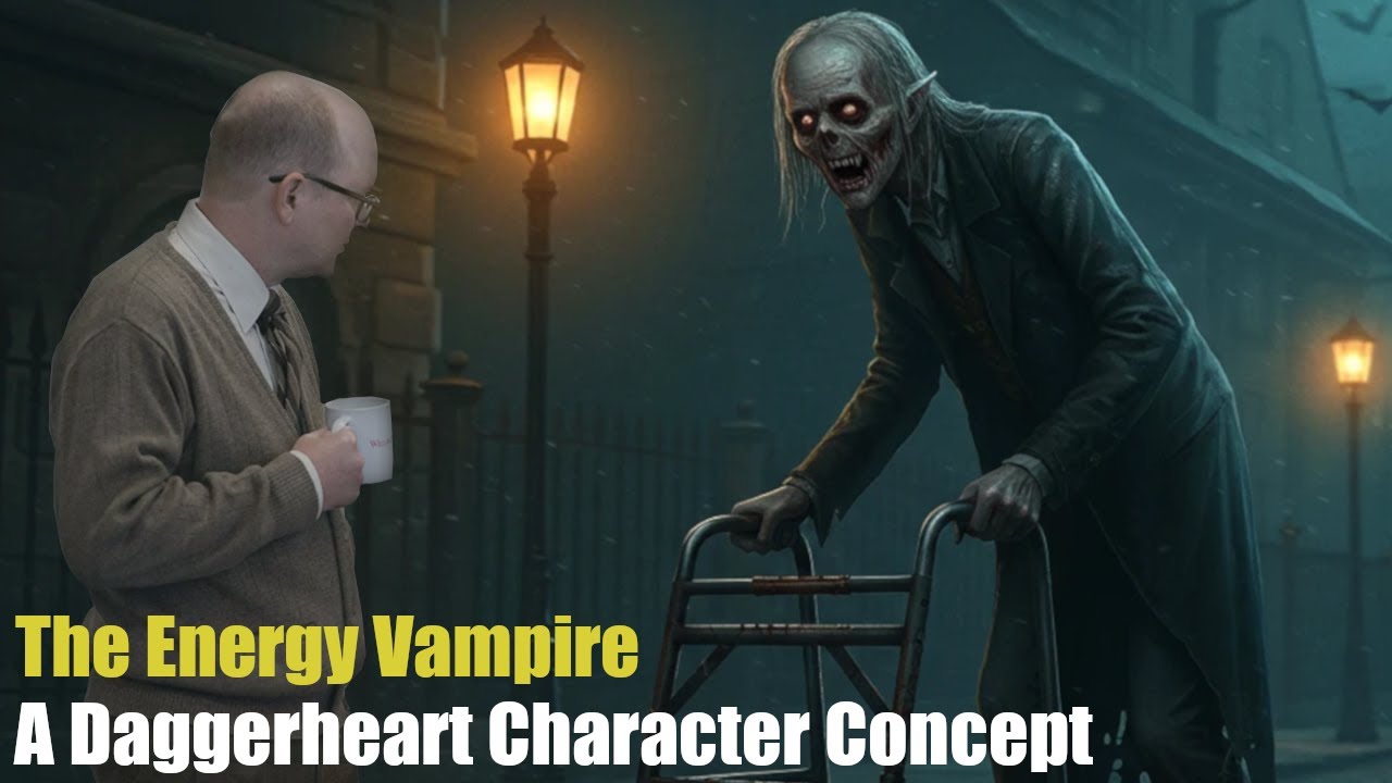 The Energy Vampire - A Daggerheart Character Build | Design | Idea