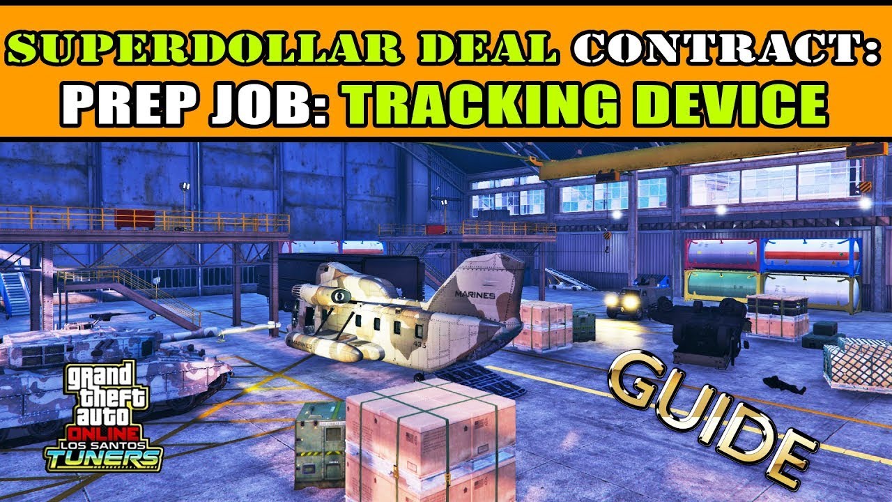 Grand Theft Auto V Online AUTO SHOP SUPERDOLLAR DEAL TRACKING DEVICE