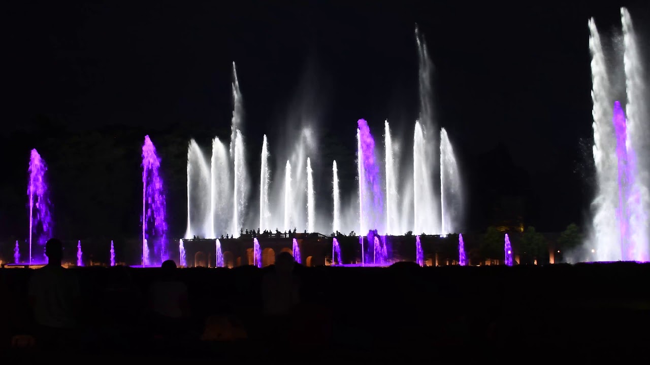 [4k] Longwood Gardens Nighttime Fountain Show