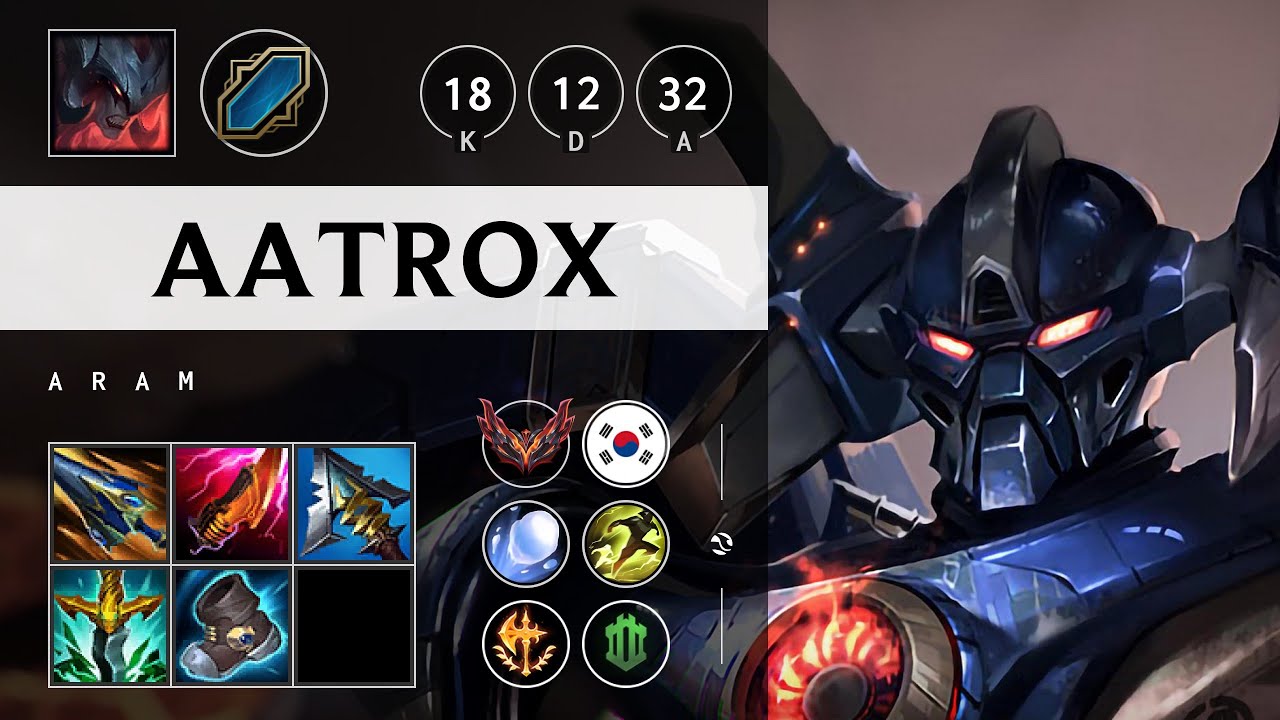 Aatrox ARAM - KR Grandmaster Patch 25.19