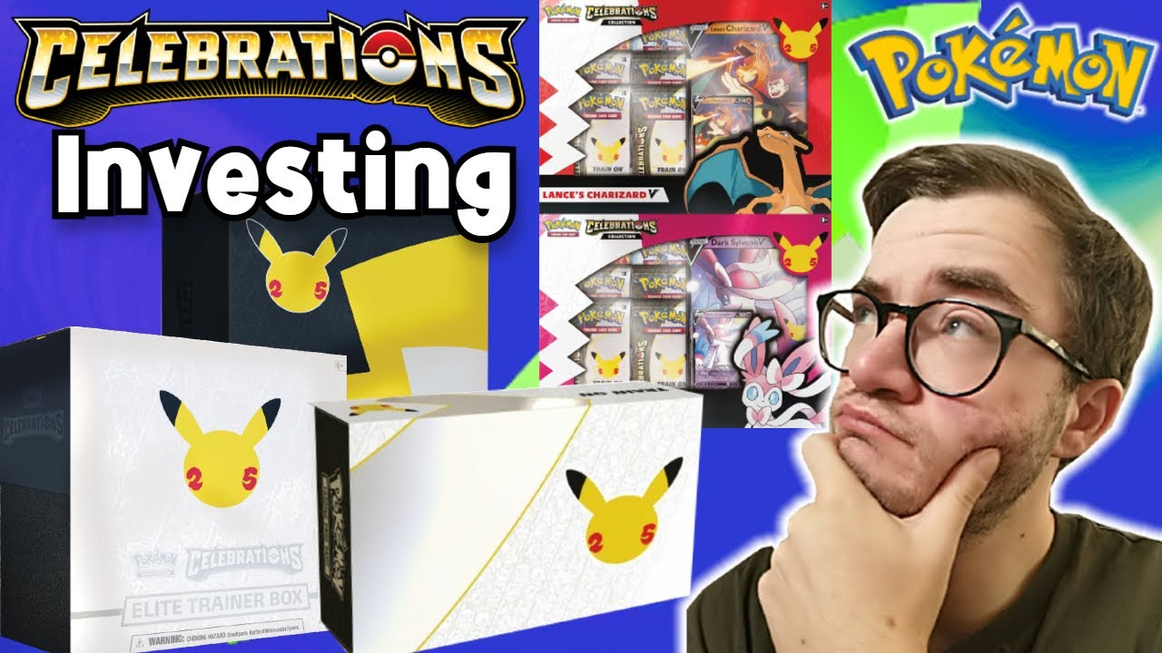 Top 5 Most Valuable Pokemon Celebrations Products You Should Invest In | Pokemon Investing 2022