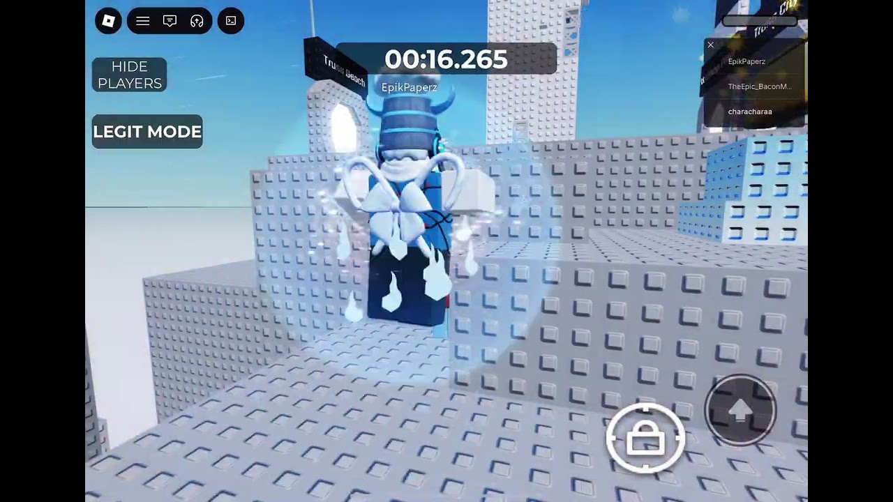 Completing Truss Pillar Tier 8 Obby by Cowcoolboyman